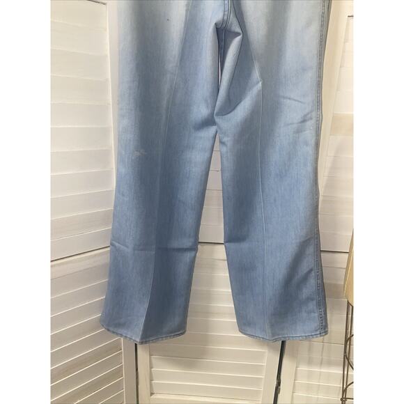 Vintage 1980 Women’s Olympics Levi's Blue Denim Jeans Size Light Wash Medium - Picture 8 of 10